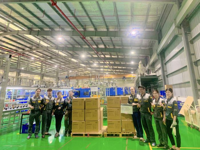 THE GOLDEN SAMPLE OF THE FAN MODEL FOR EXPORT TO THE US HAS BEEN APPROVED.